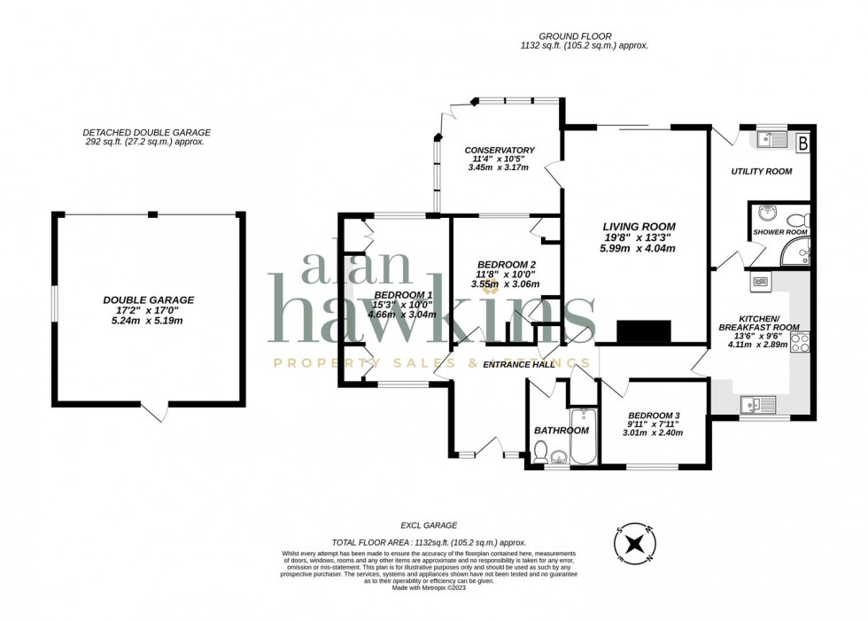 Floorplan for Longleaze, Royal Wootton Bassett SN4 8