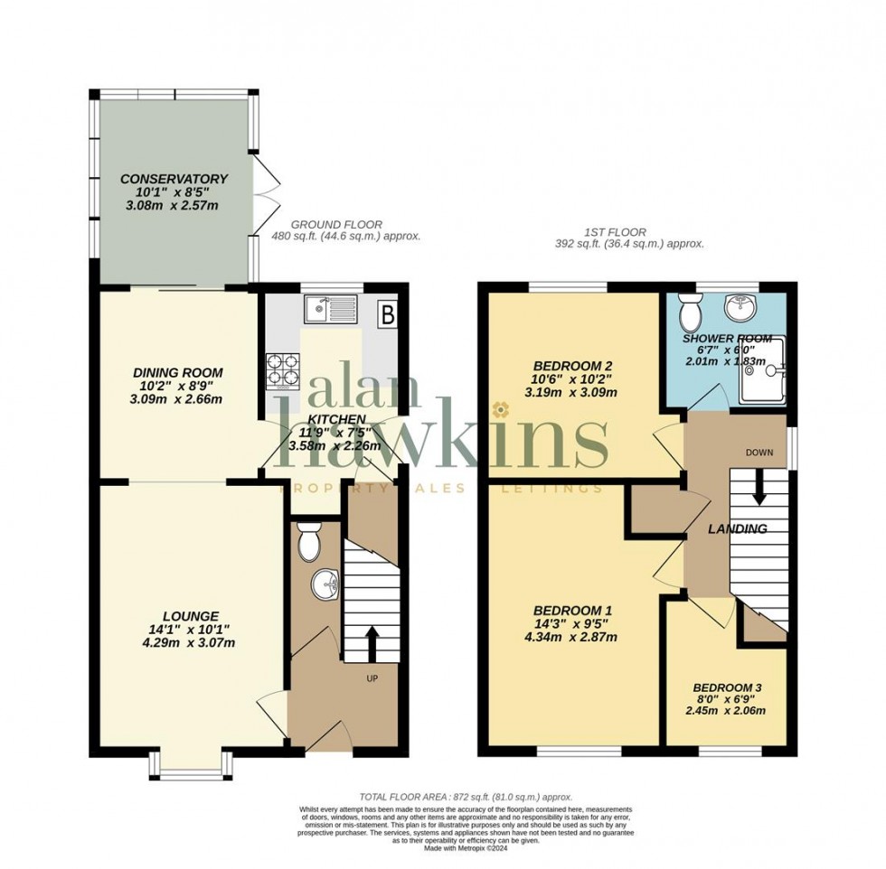 Floorplan for Fox Brook, Royal Wootton Bassett SN4 8