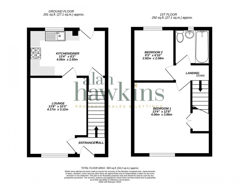 Floorplan for Bardsey Close, Royal Wootton Bassett