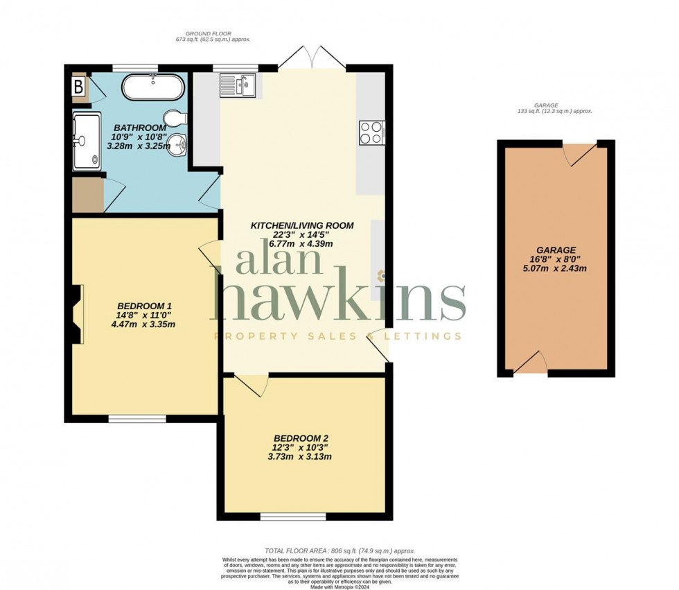 Floorplan for Wharf Road, Wroughton, Swindon