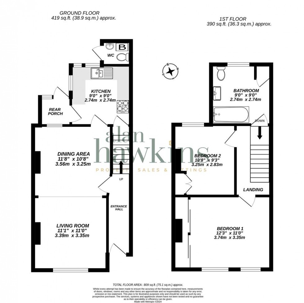 Floorplan for Restrop Road, Purton SN5 4