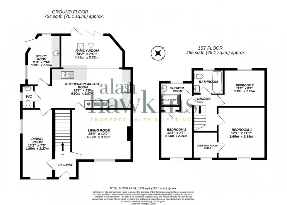Floorplan for Willowbrook, Purton SN5 4