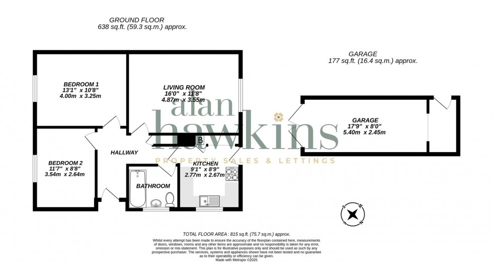 Floorplan for Stoppers Hill, Brinkworth SN15 5