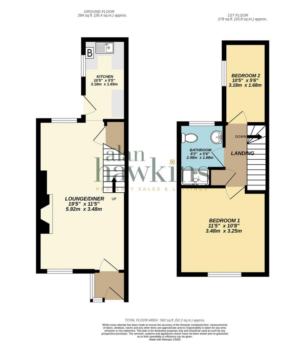 Floorplan for Church Street, Royal Wootton Bassett, Swindon