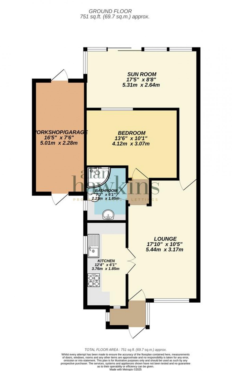Floorplan for Victoria Drive, Lyneham