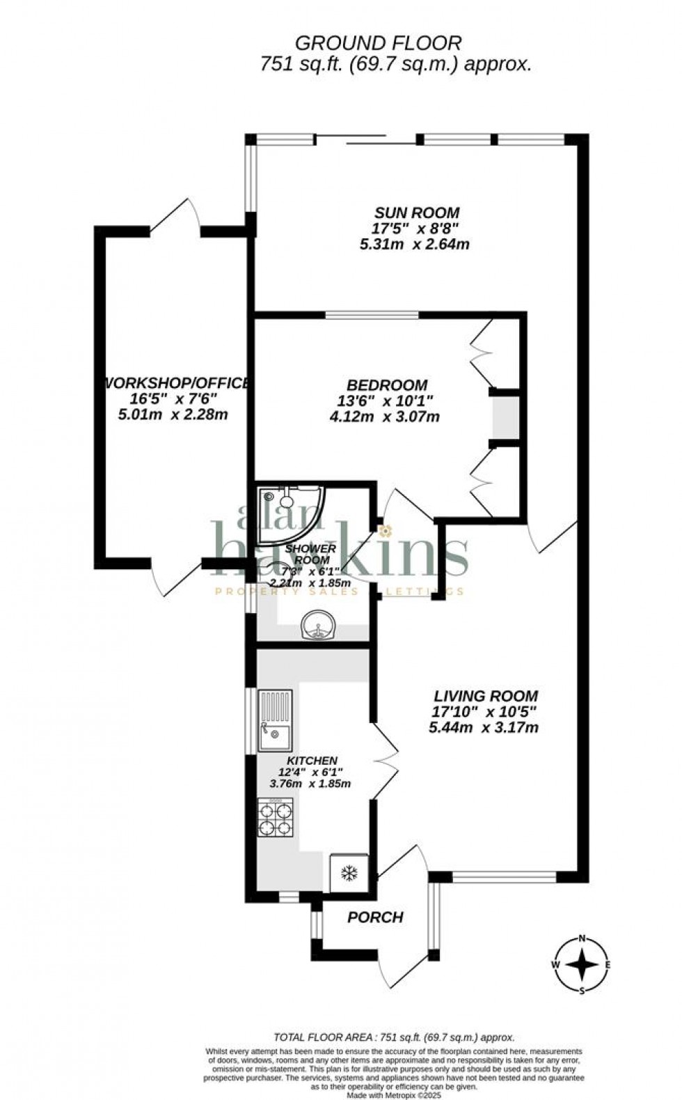 Floorplan for Victoria Drive, Lyneham SN15 4