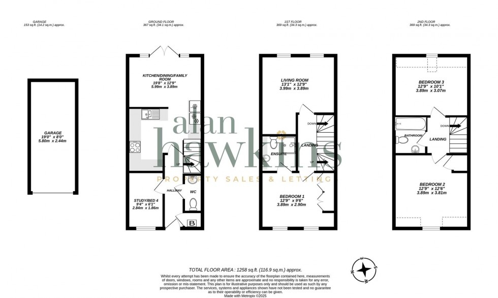 Floorplan for Da Vinci Walk, Royal Wootton Bassett SN4 7