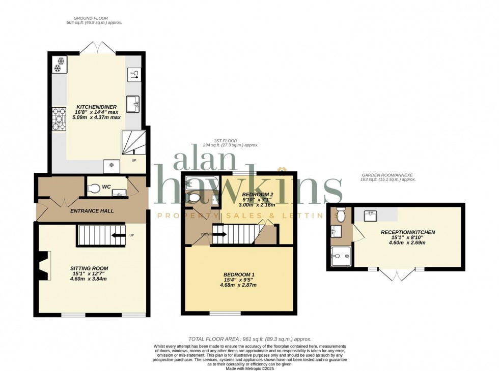 Floorplan for Church Street, Royal Wootton Bassett