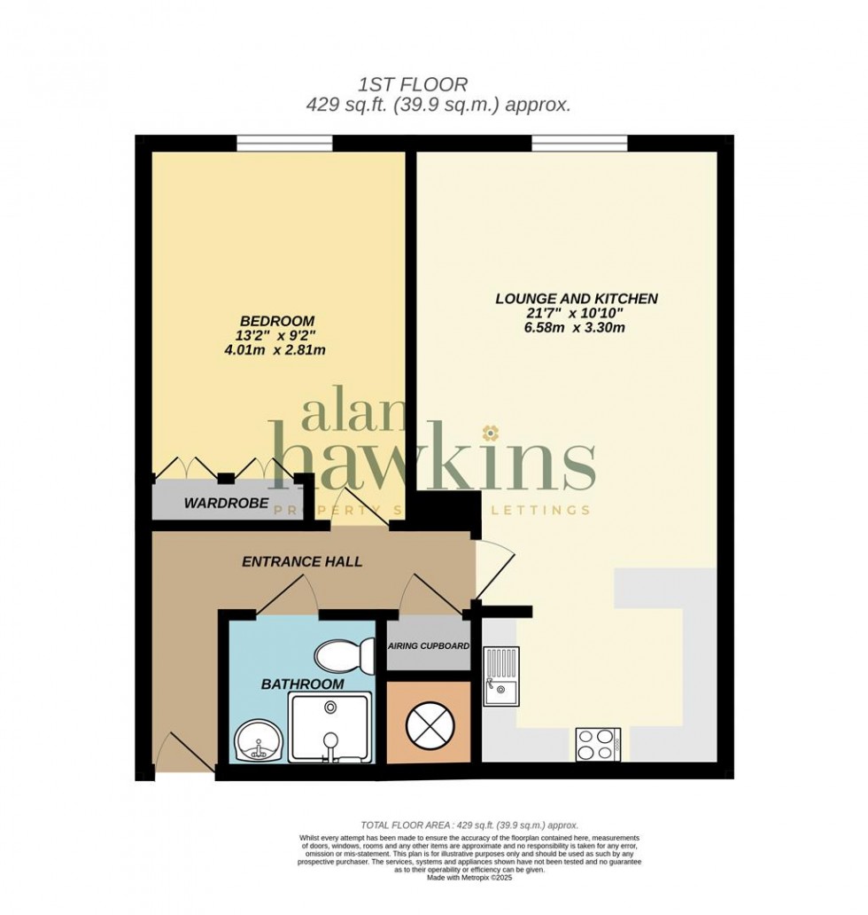 Floorplan for Wesley Court, Royal Wootton Bassett