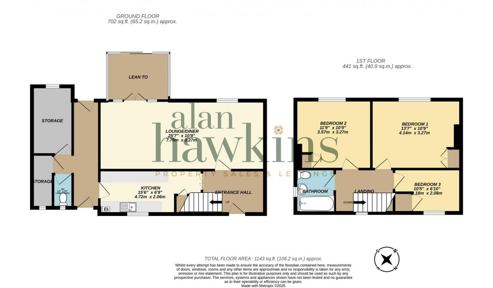 Floorplan for The Rosary, Royal Wootton Bassett