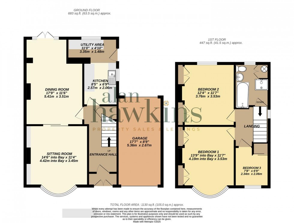 Floorplan for Brynards Hill, Royal Wootton Bassett