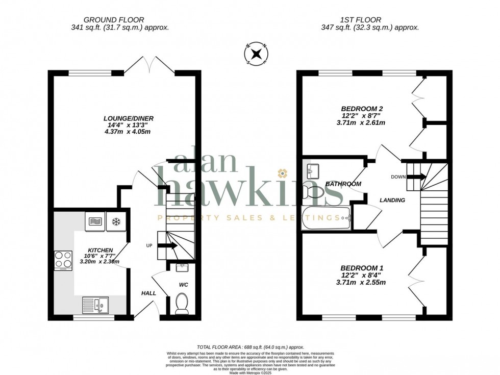 Floorplan for Lovage Lane, Calne SN11 8
