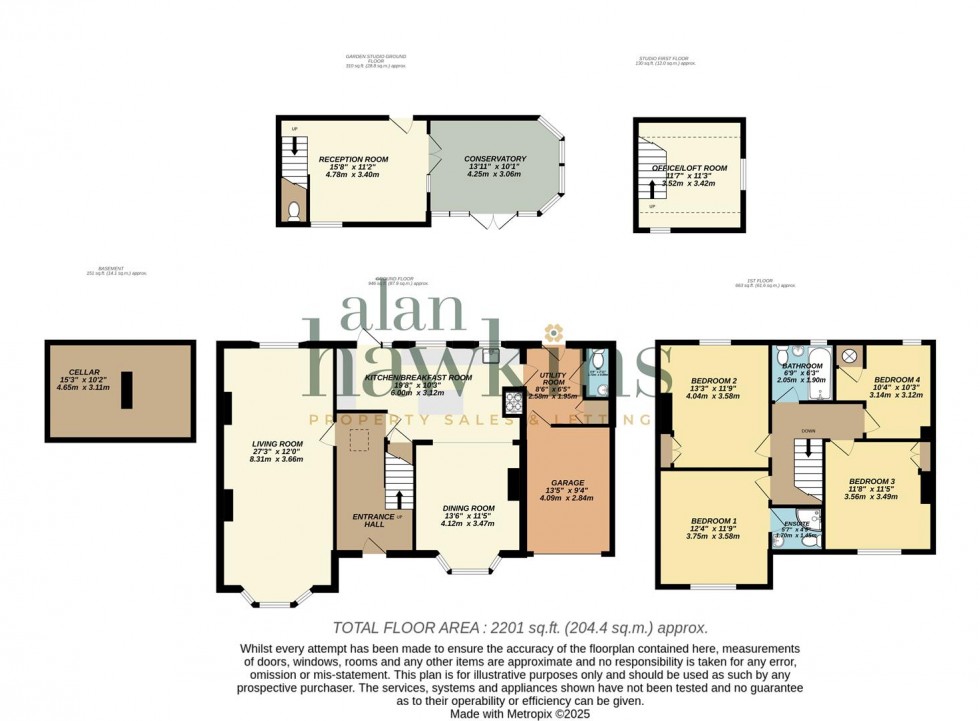Floorplan for Church Street, Royal Wootton Bassett