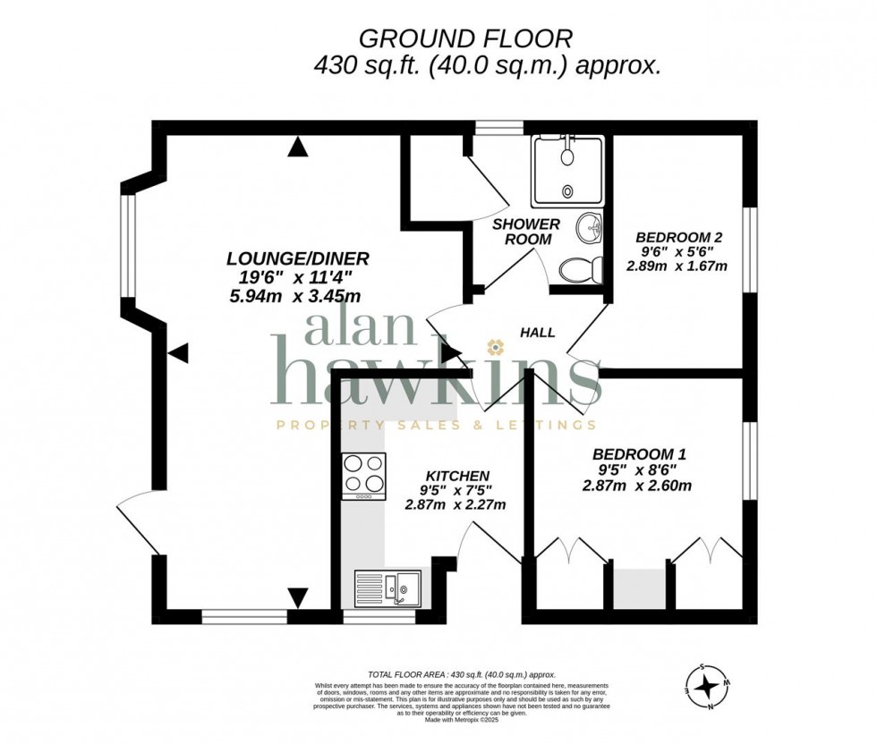 Floorplan for Rope Yard, Royal Wootton Bassett