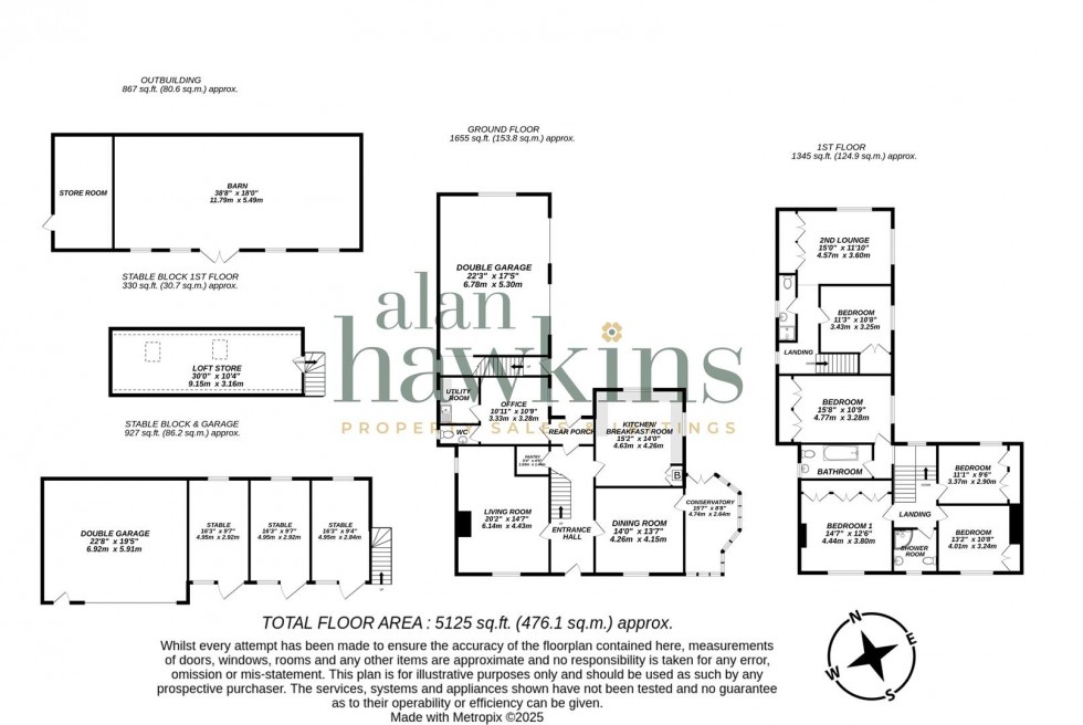 Floorplan for The Common, Brinkworth SN15 5