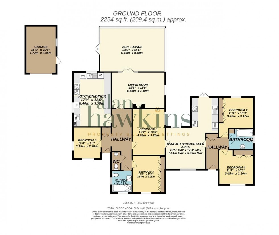 Floorplan for Preston, Lyneham, Chippenham