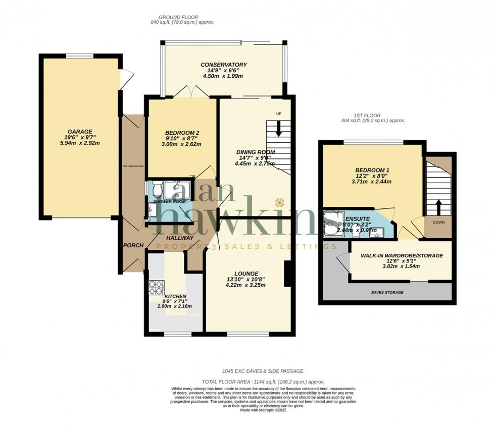 Floorplan for Masefield, Royal Wootton Bassett