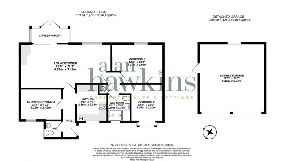 Floorplan for Glebe Road, Royal Wootton Bassett