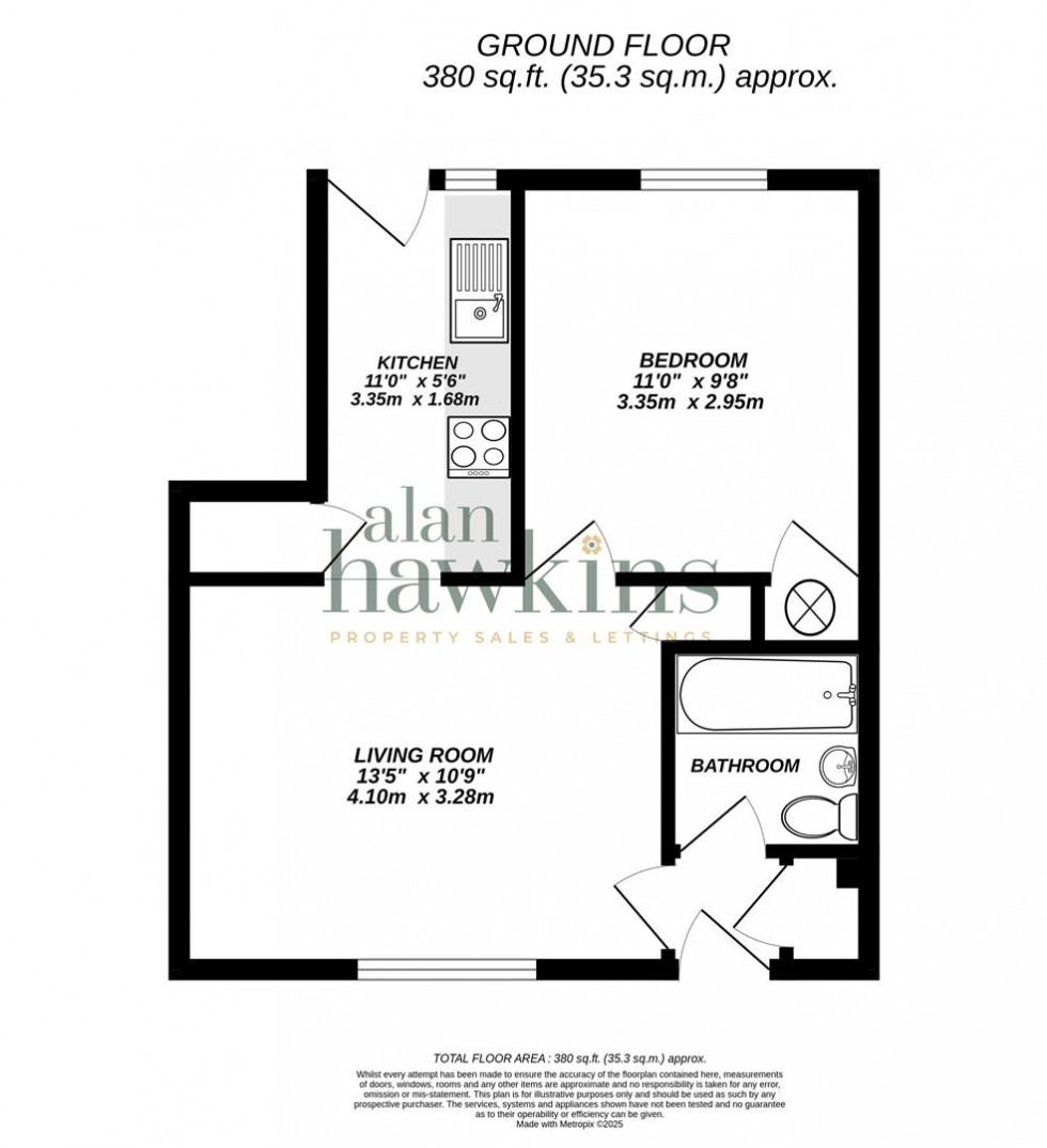Floorplan for Wood Street, Royal Wootton Bassett SN4 7