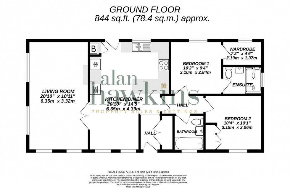 Floorplan for Phase III - Lillybrook Estate, Lyneham