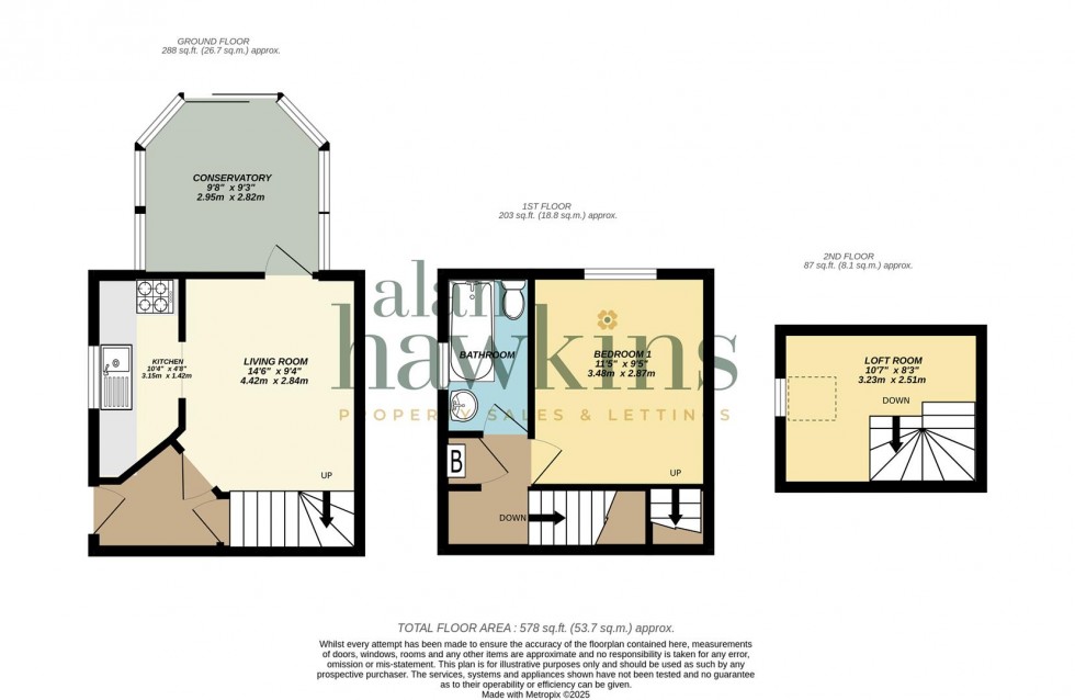 Floorplan for Sycamore Close, Lyneham.
