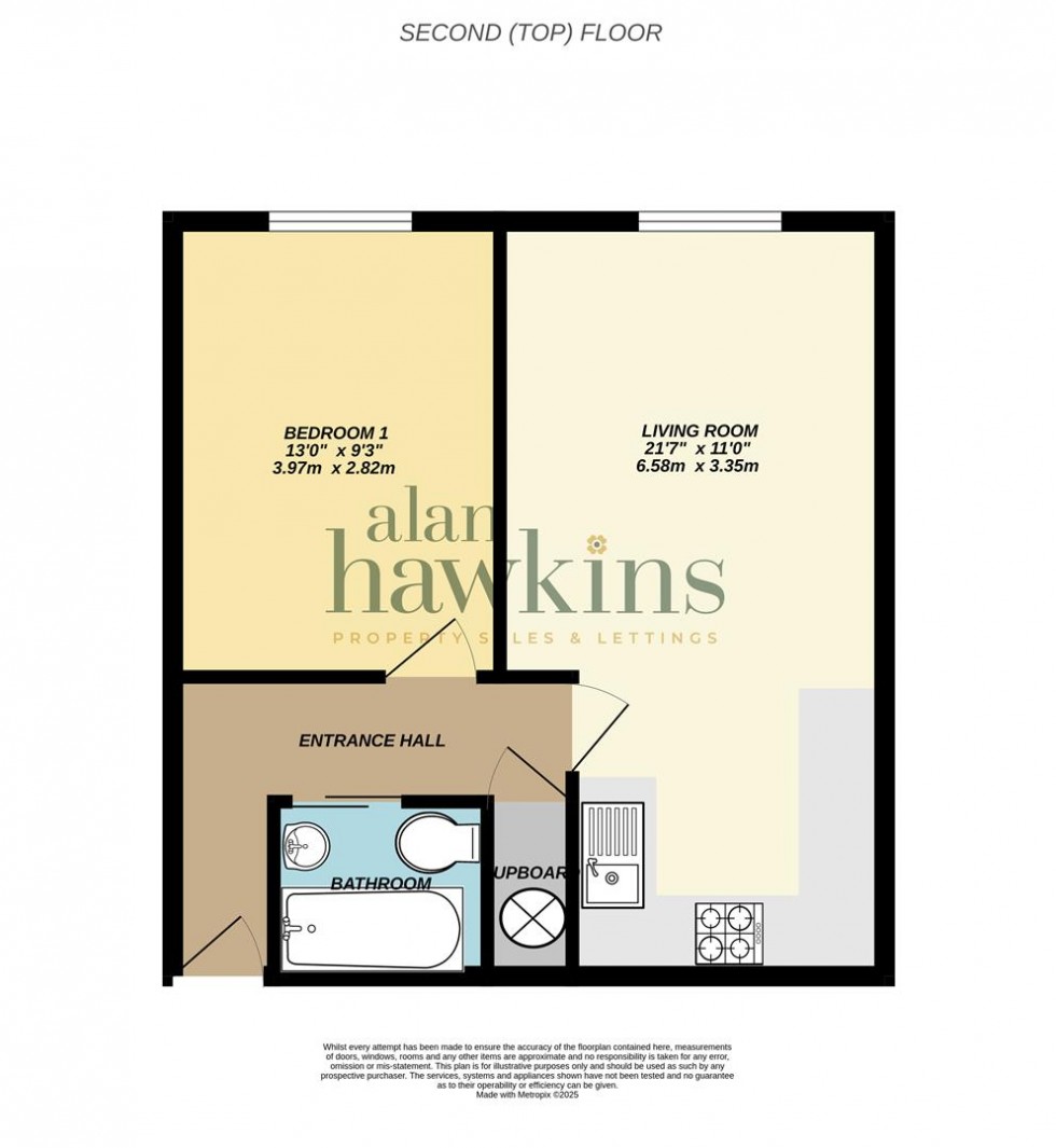 Floorplan for Wesley Court, Royal Wootton Bassett, Swindon