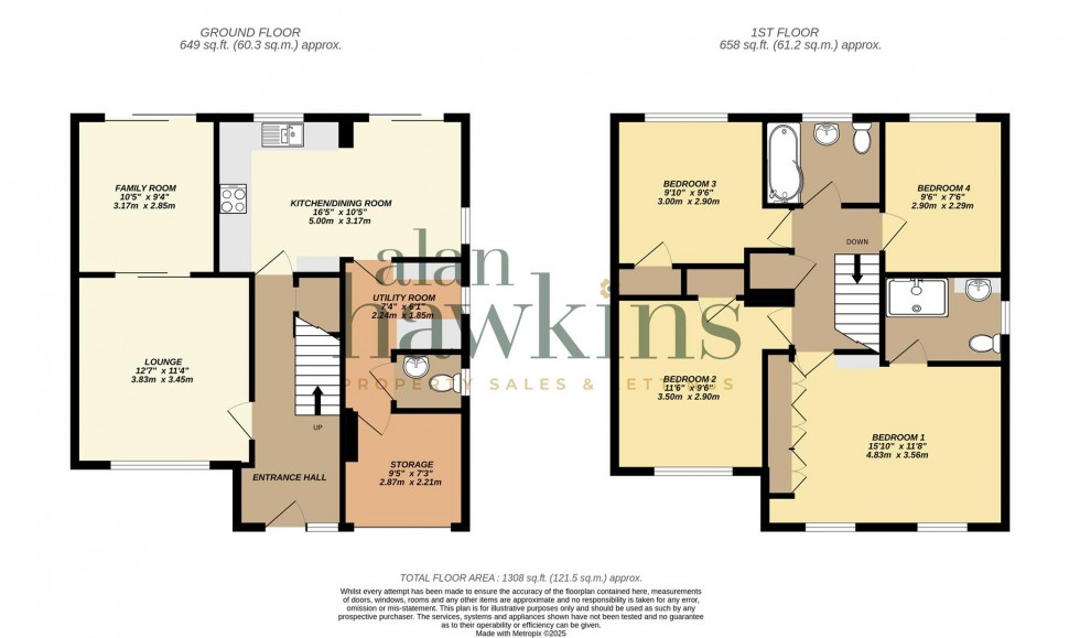 Floorplan for Vowley View, Royal Wootton Bassett