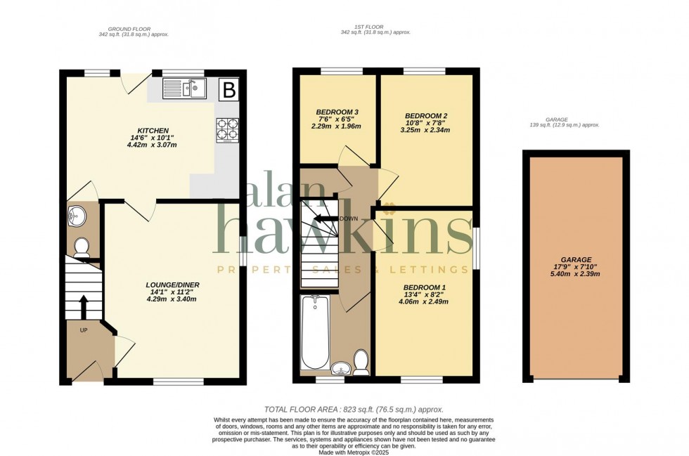 Floorplan for Crosstrees, Royal Wootton Bassett, Swindon
