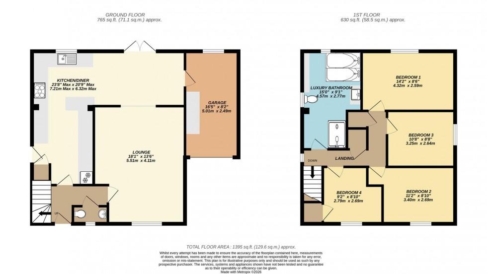 Floorplan for High Mead, Woodshaw, Royal Wootton Bassett
