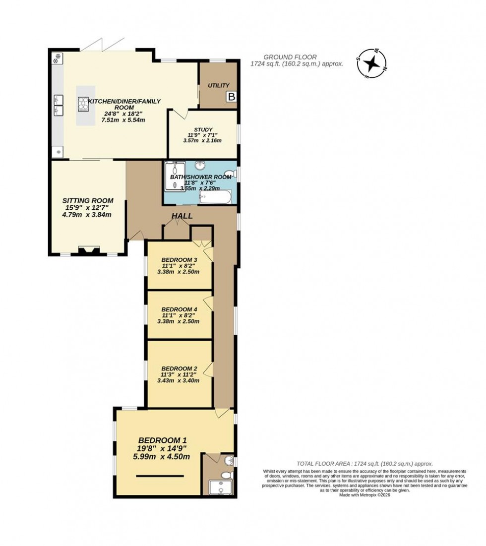 Floorplan for Goatacre, Calne