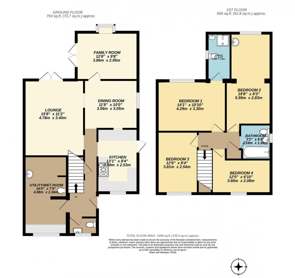 Floorplan for New Road, Royal Wootton Bassett