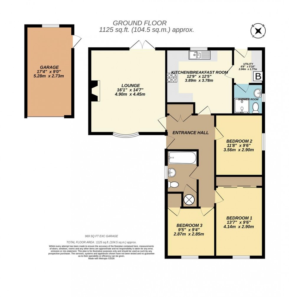 Floorplan for Bradenstoke, SN15 4