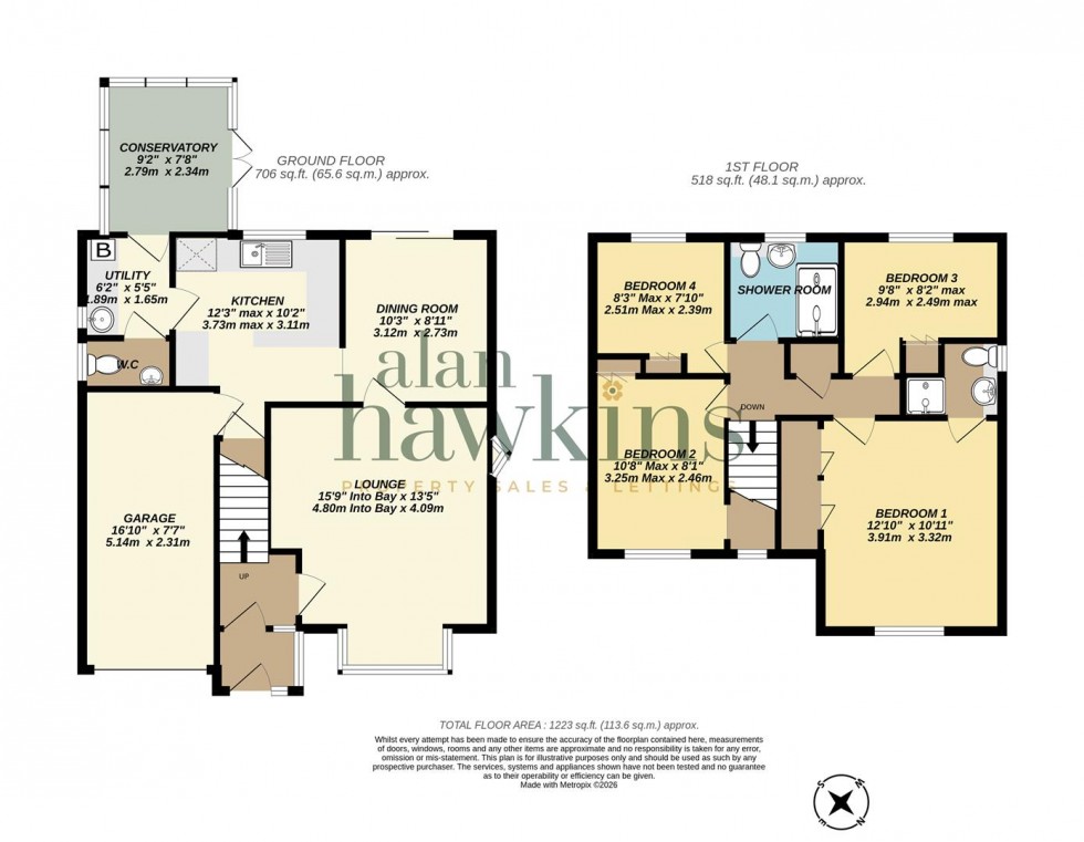 Floorplan for Forge Fields, Lydiard Millicent,