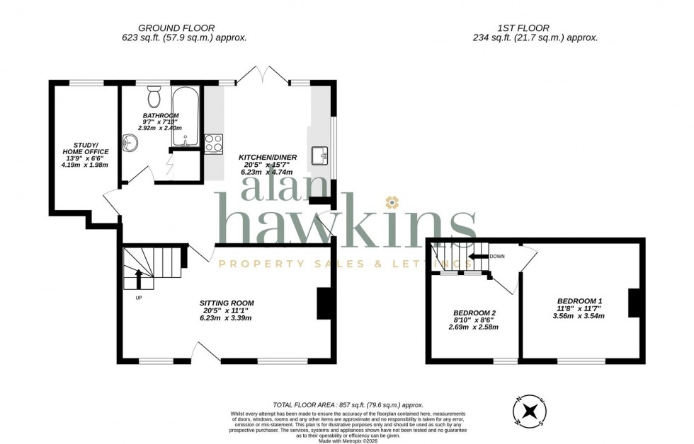 Floorplan for Goatacre SN11 9