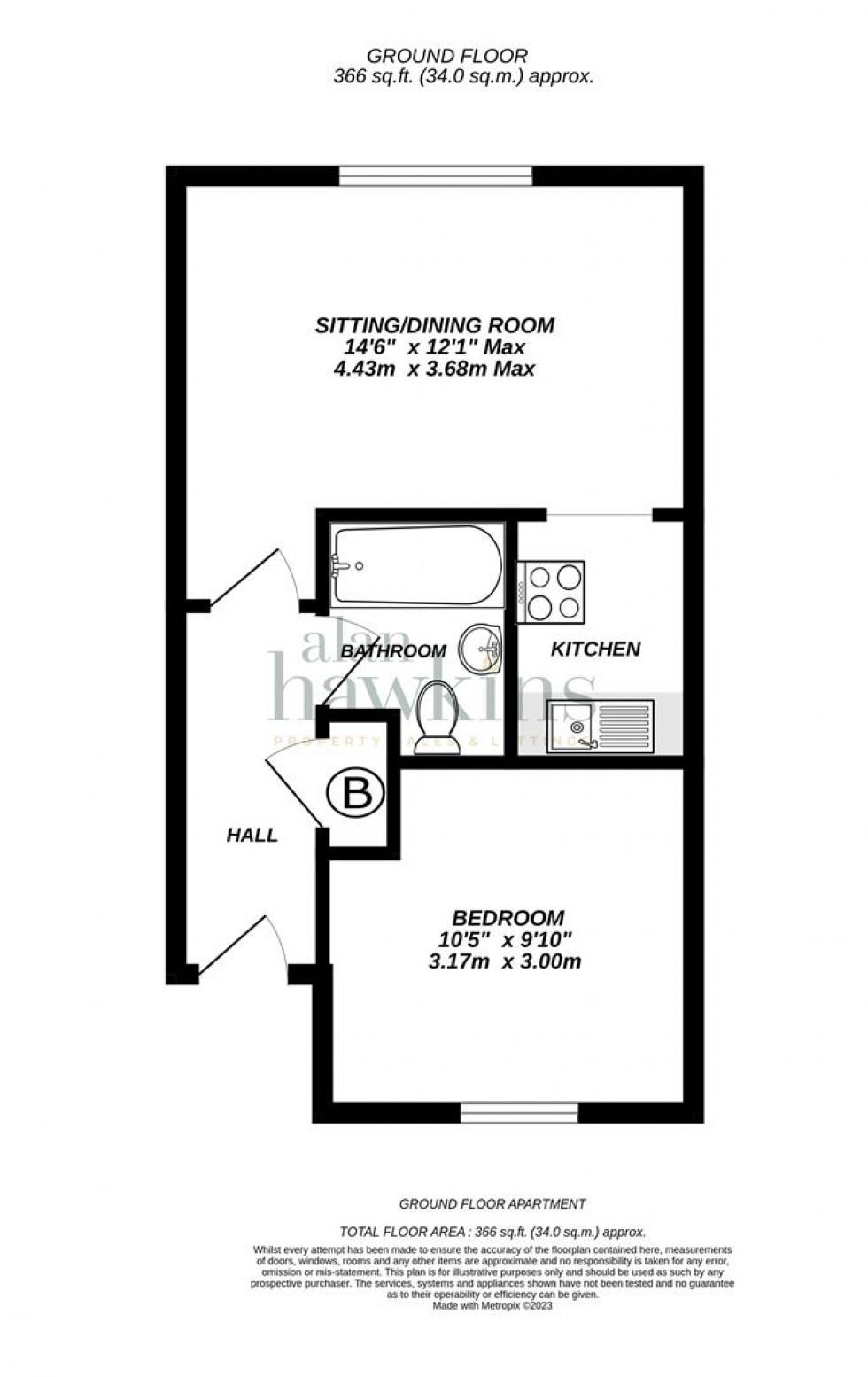 Floorplan for The Maltings, Royal Wootton Bassett