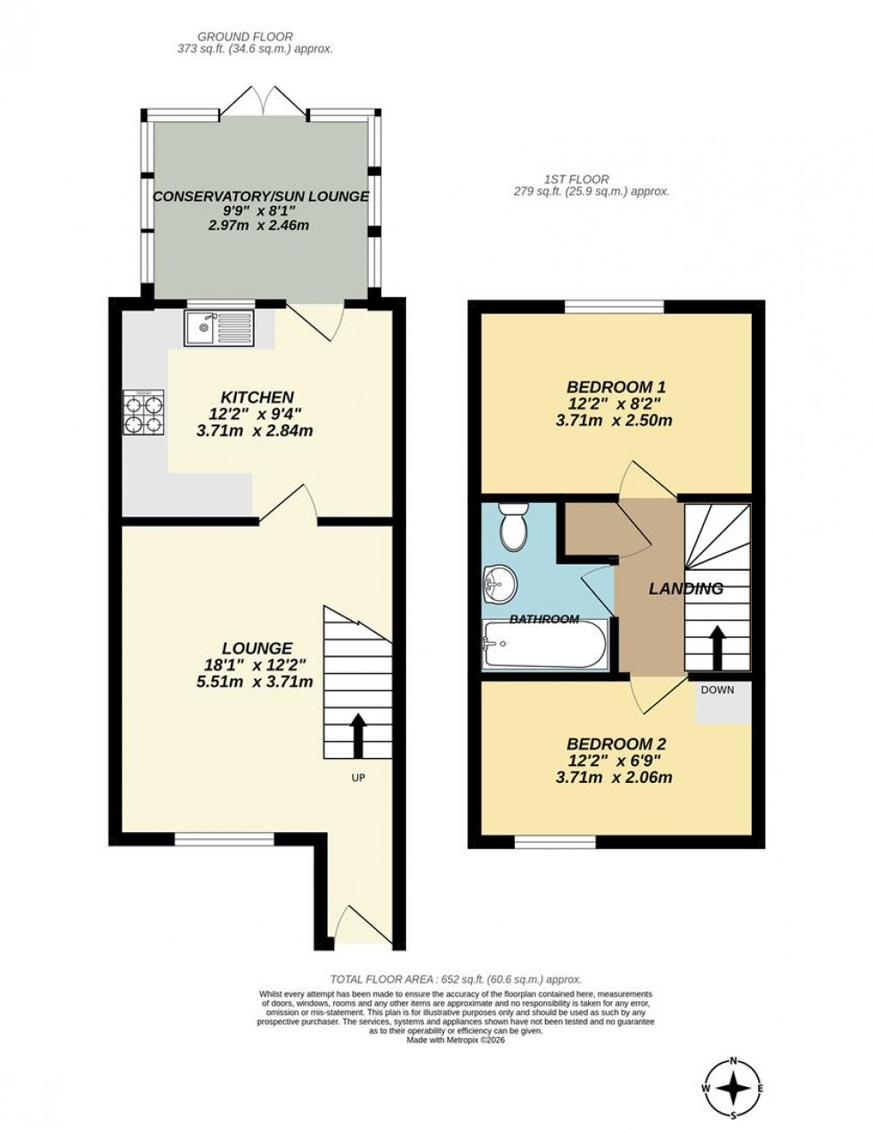 Floorplan for Marlborough Road, Royal Wootton Bassett