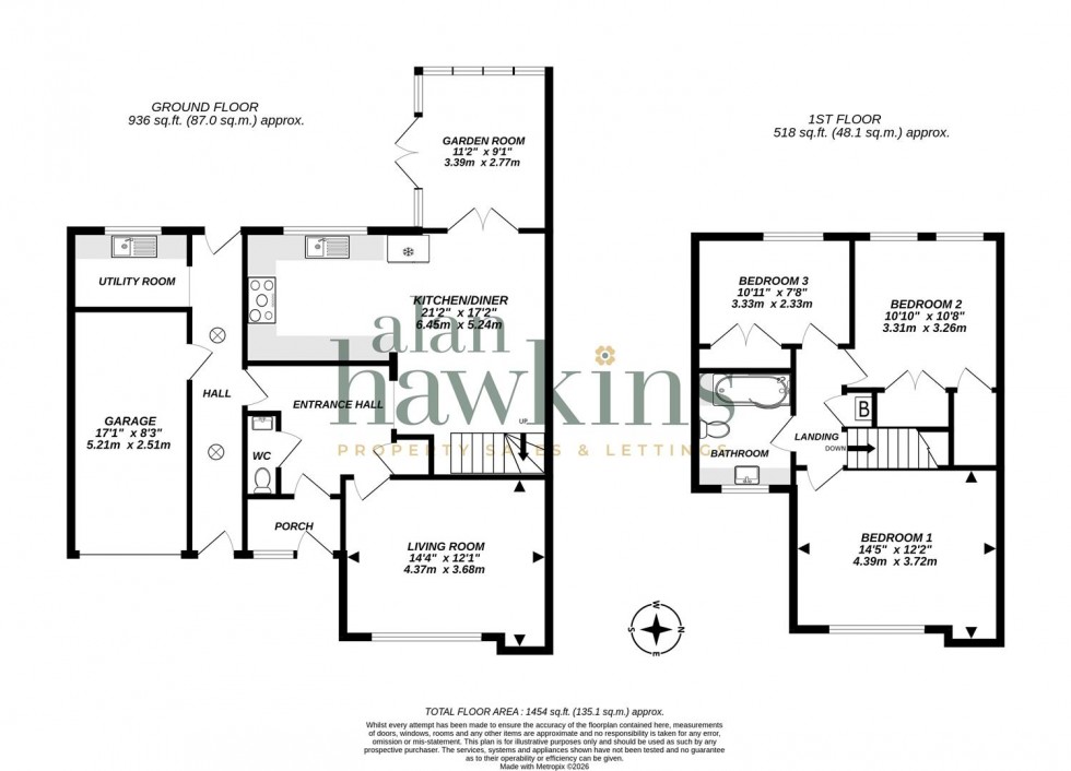 Floorplan for Vowley View, Royal Wootton Bassett SN4 8