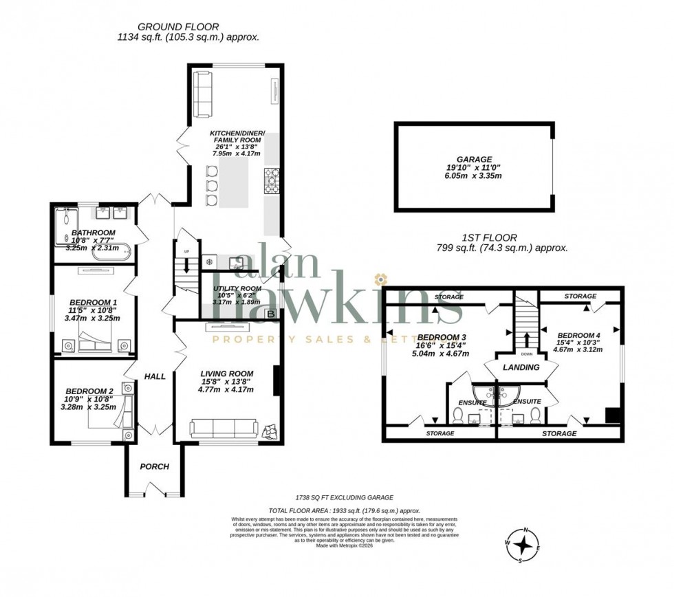 Floorplan for Pavenhill, Purton SN5 4