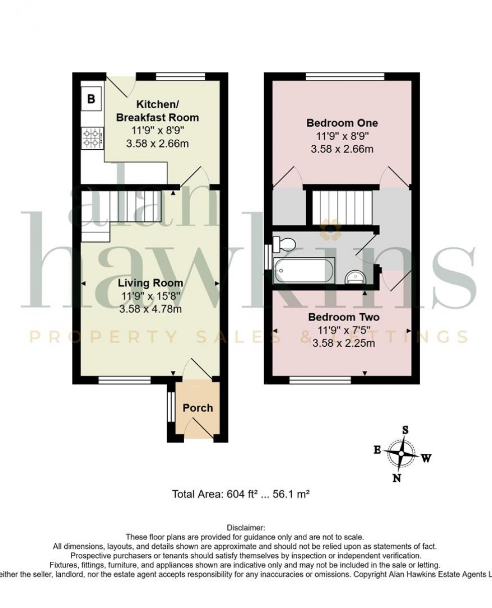 Floorplan for Tamworth Drive, Shaw, Swindon