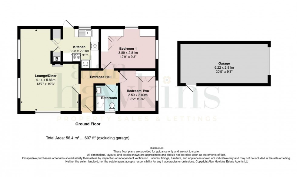 Floorplan for Lillybrook Estate, Lyneham SN15 4