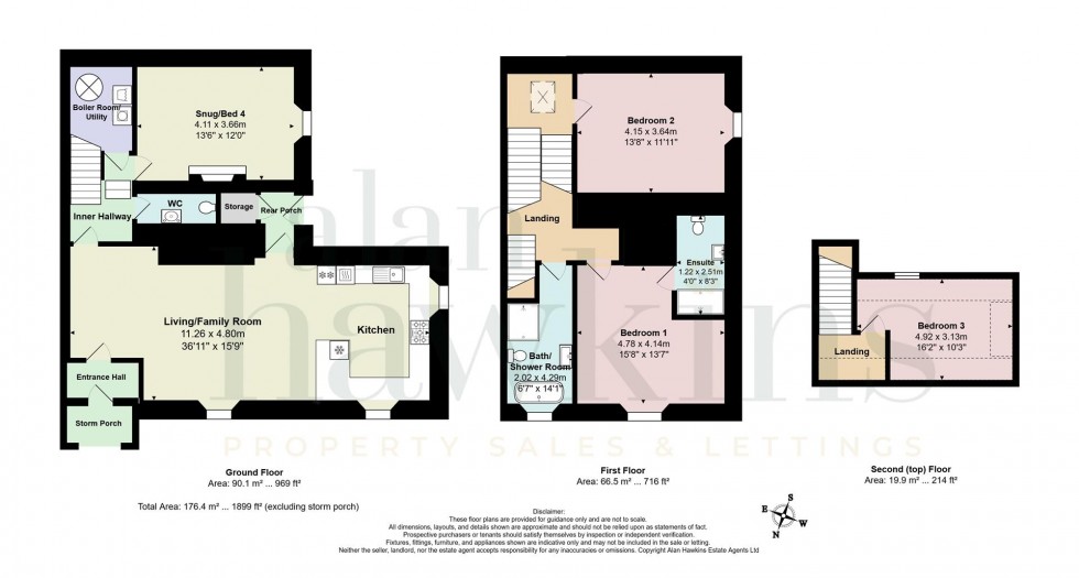 Floorplan for Mermaid Court, Christian Malford