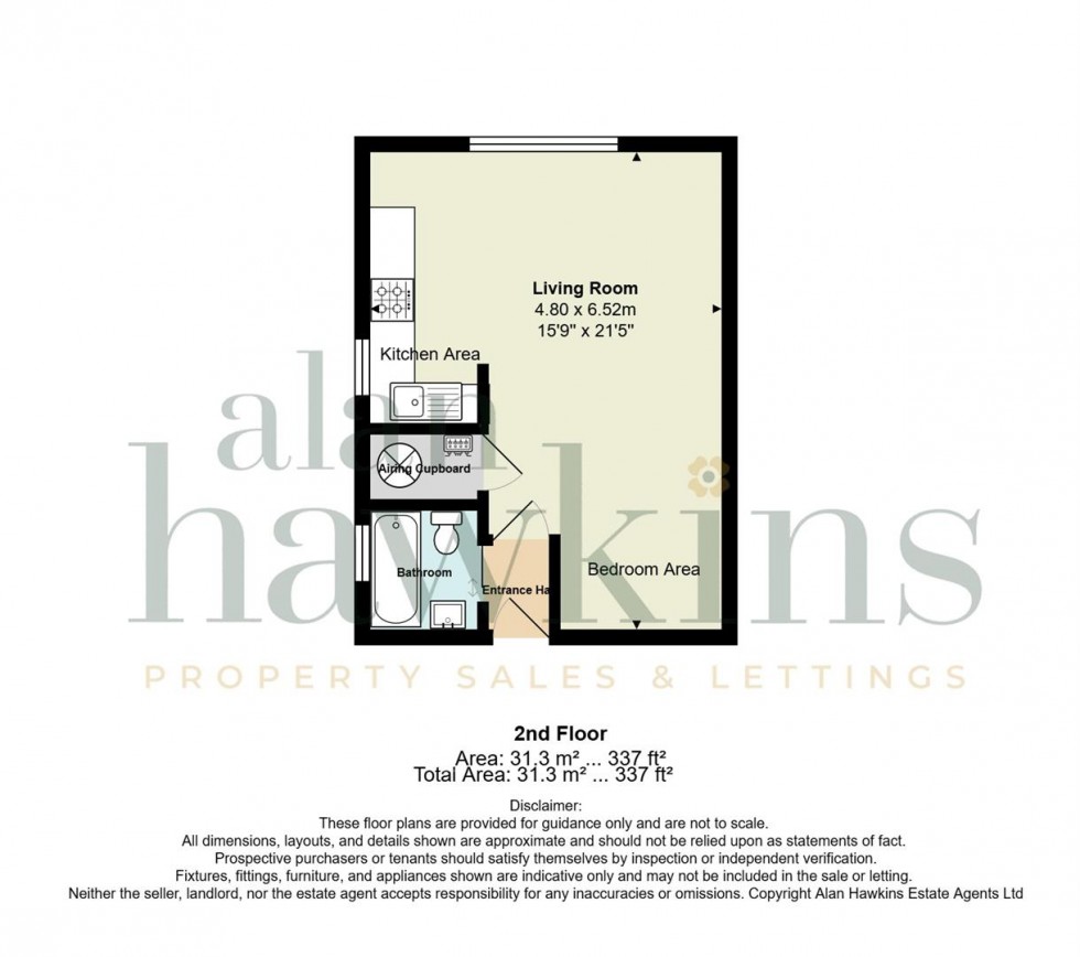 Floorplan for Shakespeare Road, Royal Wootton Bassett