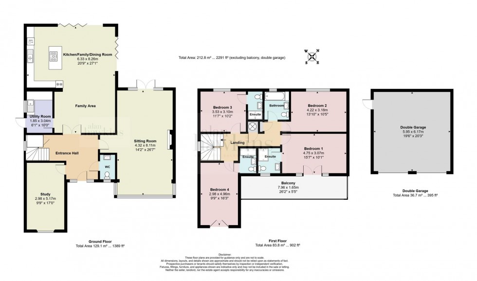 Floorplan for The Street, Hullavington, Chippenham