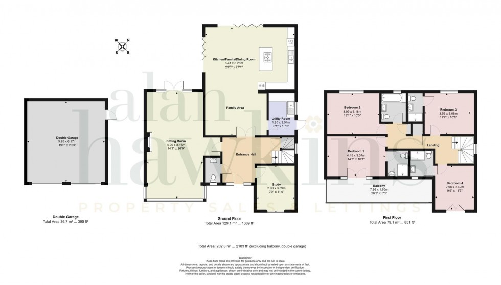 Floorplan for The Street, Hullavington, Chippenham