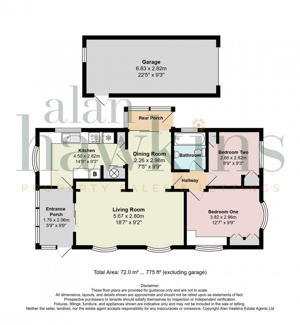 Floorplan for Lillybrook Estate, Lyneham SN15 4