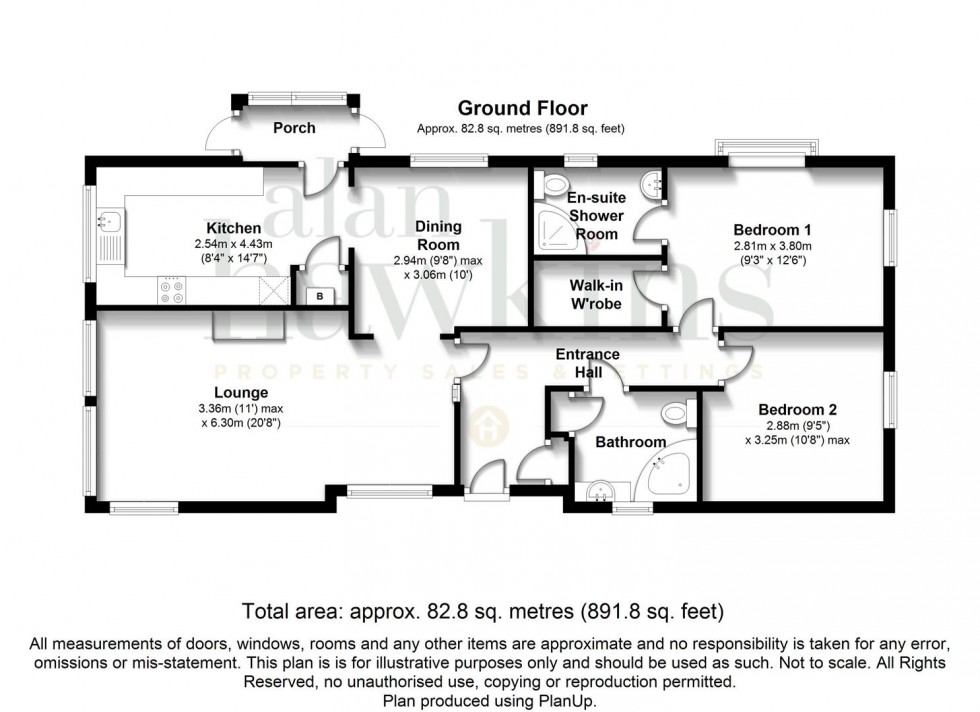 Floorplan for Lillybrook Estate, Bradenstoke SN15 4
