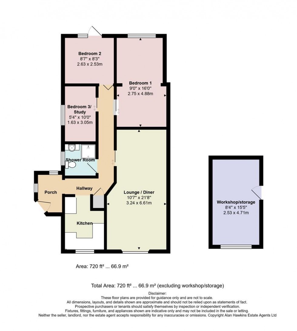 Floorplan for Swinburne Place, Royal Wootton Bassett, Swindon