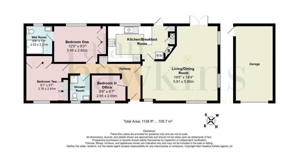 Floorplan for Lillybrook Estate, Lyneham SN15 5