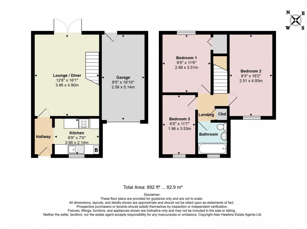 Floorplan for Campion Close, Calne